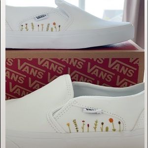 Custom embroidered Vans
